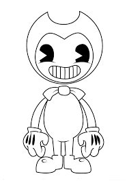 Bendy Coloring Pages Fnaf Coloring Pages Free Coloring Pages Bendy And The Ink Machine