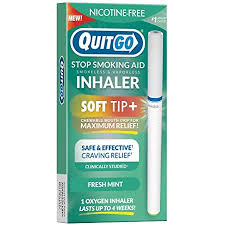 Amazon Com Quit Smoking Aid Oxygen Inhaler Soft Tip Chewable Filter To Help Curb Cravings Nicotine Free Non Addictive Stop Smoking Support Oral Fixation Relief 1 Pack Fresh Mint Health Household