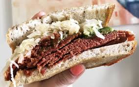 We spread ours with a thick layer of mustard for one perfect sandwich. Shark Tank Judges In A Frenzy Over Jewish Mom S Meatless Unreal Deli The Times Of Israel