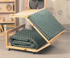 Puff Cama De Madeira Faca Esse Diy Como Fazer Facil Quarto Diy Cama De Madeira Ideia Moveis