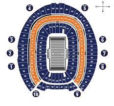 Nfl Stadium Seating Charts Stadiums Of Pro Football