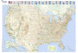 2409x2165 / 1,35 mb go to map. Usa Michelin Road Wall Map The Map Shop