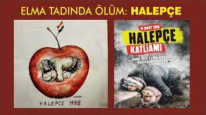 Halepçe'nin dünyada yaşanan diğer toplu katliamlar kadar dünya gündemine gelemediğini anlatan eminzade, maalesef, halepçe ile ilgili dünya devletlerince samimi kınamalar yapılmadı. Elma Tadinda Gelen Olum Halepce