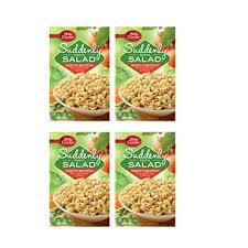 Add tuna to salad and stir. Buy Betty Crocker Suddenly Pasta Salad Ranch And Bacon Flavor Pasta Vegetable Blend Seasoning Pack Of 4 Online In Vietnam B08hwgpv6c