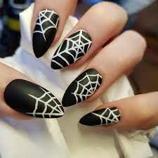 We did not find results for: Spider Web Halloween False Nails By Myvelvetrose On Etsy Https Www Etsy Com Listing 560833143 Sp Black Halloween Nails Halloween Nails Halloween Nail Designs