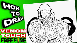 Today, we are going to talk about. How To Draw Venom Touch Bundle From Menggambar Free Fire Como Dibujar La Skin Pestilencia Youtube