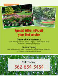 Landscape advertising flyers creative images. 30 Free Lawn Care Flyer Templates Lawn Mower Flyers á… Templatelab