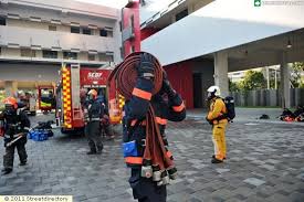 Five people were pronounced dead at the scene and one sent to sgh with burn injuries. Marina Bay Fire Station Mbfs Image Singapore