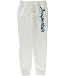 Details About Aeropostale Womens Cinch Athletic Jogger Pants Ivory S 30 Juniors