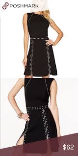Michael Kors Studded Zipper Trim Dress Clothes Design Fashion Fashion Design