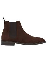 Want to add soft textures to your outfit? Reiss Tenor Suede Chelsea Boots Brown At John Lewis Partners