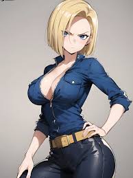 Misty Miss on X: Night 1 ?: Sexy Android 18 #DragonBall #androide18 #hentai  #hentaiِart #IA #AIart #pechos #boobs #porno #sexy #Chica #Rubia  #Dragonballfanart t.co 9i0qe8AXq9   X