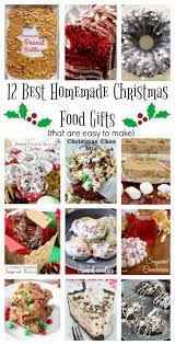 12 Homemade Christmas Food Gifts For Your Friends And Family Christmas Food Gifts Christmas Food Edible Christmas Gifts
