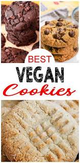 Vegan Cookies Easy Vegan Cookie Recipes For Tasty Treats Vegan Baking Doesn T Get More Vegan Cookies Recipes Vegan Peanut Butter Cookies Chewy Vegan Cookies
