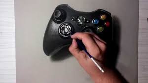 Drawing Realistic Xbox 360 Controller Youtube Hyperrealistic drawing of a xbox joypad. drawing realistic xbox 360 controller