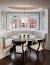 Modern Curved Banquette Seating