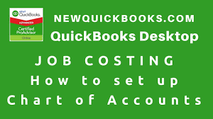 1 Quickbooks Job Costing How To Set Up Chart Of Accounts