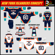 New York Islanders Redesign Hockey Jersey Nhl Logos New York Islanders