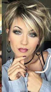 Trending Hairstyles 2019 Short Layered Hairstyles Evesteps Short Hair With Layers Short Hair Styles Thick Hair Styles