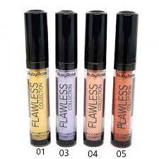 Corretivo Liquido Colorido Flawless Ruby Rose Shopee Brasil