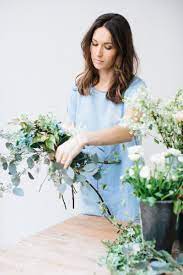 Florist Brand Shoot White Blue Wedding Florals Headshots Branding Inspiration Aesthetic Pho Florist Brand Personal Branding Photoshoot Branding Photos