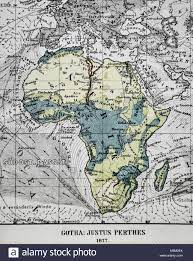 1906 map natural vegetation & ocean currents temperature cultivation forests. Jungle Maps Map Of Africa Showing Ocean Currents