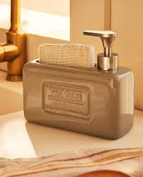 Washing Up Liquid Dispenser With Container Soap Dispenser Dish Soap Dispenser Zara Home