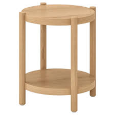 Listerby Side Table White Stained Oak 19 5 8 Ikea In 2020 White Side Tables Oak Side Table Side Table