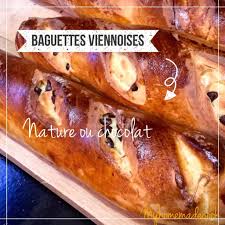 Baguette Viennoise Au Thermomix Nature Et Pepites De Chocolat My Homemade Cook Pepite Chocolat Cuisine Et Boissons Thermomix Recette