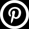 Pinterest logo black and white. 1