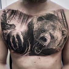 Saved by find tattoo design. Angry Bear Bear Tattoos Bear Tattoo Designs Bear Tattoo