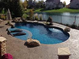 Above ground fiberglass pools small inground swimming pools roman pool round rock pool builders rock pools backyards building pictorial blog of small pool ideas, 25 examples of round, kidney and rectangle pools that are on the small side. Gemini Modern Freeform Fiberglass Pool Small Pool Design Pools Backyard Inground Swimming Pools Backyard Inground