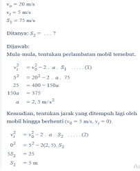 Maksudnya, kecepatan tetap yakni besar dan arahnya tetap. Gerak Lurus Berubah Beraturan Glbb Fisika Kelas 10 Quipper Blog
