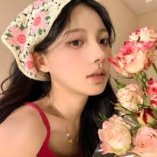 Băng đô dệt kim thủ công phong cách ngọt ngào và dễ thương instagram du  lịch xuân thu khăn tam giác phong cách văn nghệ hoa móc cá tính nữ khăn trùm