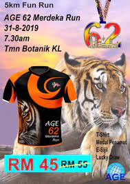 Census data, there are 65.2 million ge. Runnerific Age 62 Merdeka Run 2019