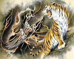 Jual beli online aman dan nyaman hanya di tokopedia. Lukisan Naga Dan Harimau Cikimm Com