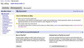 1 choose your own link. How To Register As An Ebay Seller With Paypal Dummies