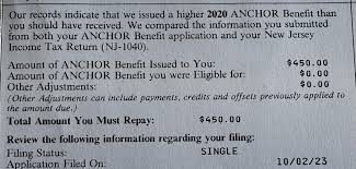 Anchor benefit repay? : r/newjersey