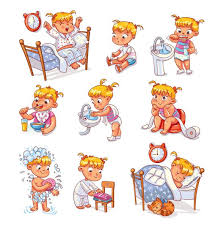 Morning routine clipart free download! áˆ Morning Routine Chart Stock Images Royalty Free Routine Vectors Download On Depositphotos