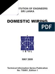 How to do house wiring. Booklet On Domestic Wiring Electric Current Fuse Electrical