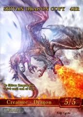 Shivan dragon gets +1/+0 until end of turn. Shivan Dragon Copy Token Tokens Garth One Eye Tokens Dimitrios Ioannidis