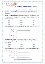 Use of interactive images makes the book more appealing. Grade 3 Grammar Topic 37 Vowels And Consonants Worksheets Lets Share Knowledge