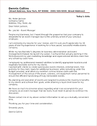 When you prepare a resume and cover letter for a catering manager position, remember that potential employers are interested in your ability to make both money and food. Event Manager Cover Letter Sample