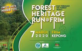 Jadi sebelum kita pergi lebih terperinci dengan iklan jawatan kosong frim 2017 ini, admin kongsikan kepada semua apakah latar belakang frim atau institut penyelidikan perhutanan malaysia ini. Forest Heritage Run Frim 2020 Jomrun Run Rewarded