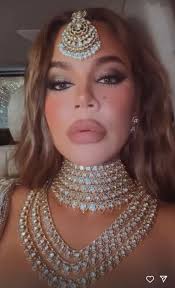 Kim Kardashian showed 'too much cleavage' in $20k-apiece Indian wedding  outfits, but another detail was 'a step too far'