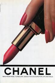 Vintage 80s Chanel Red Lipstick Ad Finnfemme Blog Vintage Makeup Ads Vintage Makeup Lipstick Ad