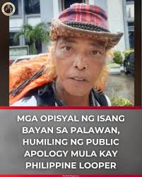 HINDI NIYA KINAIN 'YUNG SANDWICH' Humiling ng public apology ang mga  opisyal ng isang bayan sa Palawan matapos ireklamo ng Ferdinand dela Merced  na mas kilala bilang si Philippine Looper ang hindi