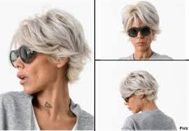 Descubre 75 ideas de Cortes con gris y cortes de cabello corto