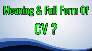 Cv synonyms, cv pronunciation, cv translation, english dictionary definition of cv. Cv Full Form In Hindi Cv Meaning In Hindi Cv Full Form What Is Cv Youtube