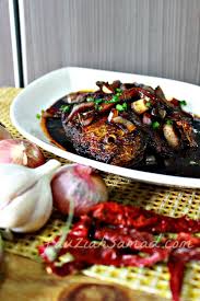  Fauziahsamad Com Ikan Bawal Hitam Masak Kicap Pedas Makanan Memasak Resep Makanan